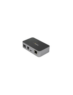 StarTech.com Hub USB-C de 3 Puertos con Puerto de Red Ethernet - 10Gb