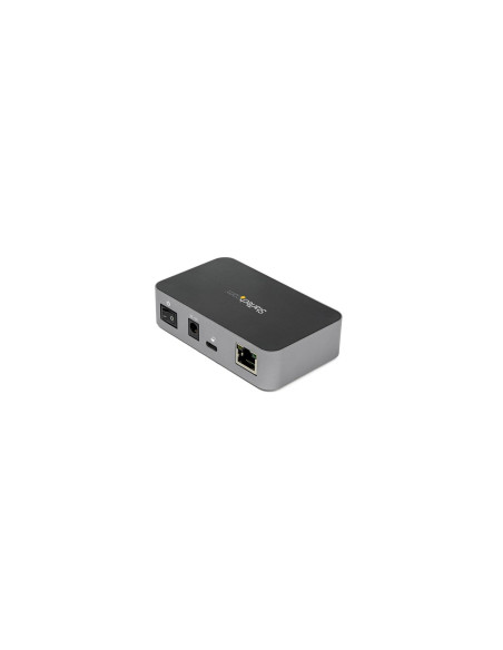 StarTech.com Hub USB-C de 3 Puertos con Puerto de Red Ethernet - 10Gb