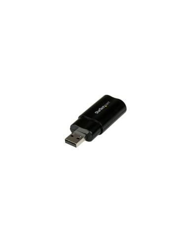 StarTech.com Tarjeta de Sonido Estéreo USB Externa Adaptador