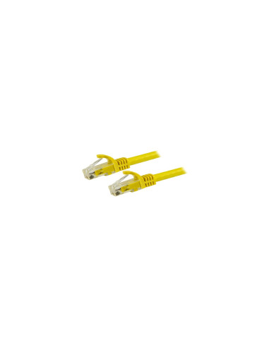 StarTech.com N6PATC15MYL cable de red 15 m Cat6 U/UTP (UTP) Amarillo