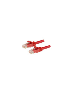 StarTech.com Cable de 1m Rojo de Red Gigabit Cat6 Ethernet RJ45 sin