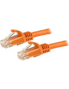 StarTech.com Cable de Red Ethernet Cat6 Snagless de 3m Naranja -