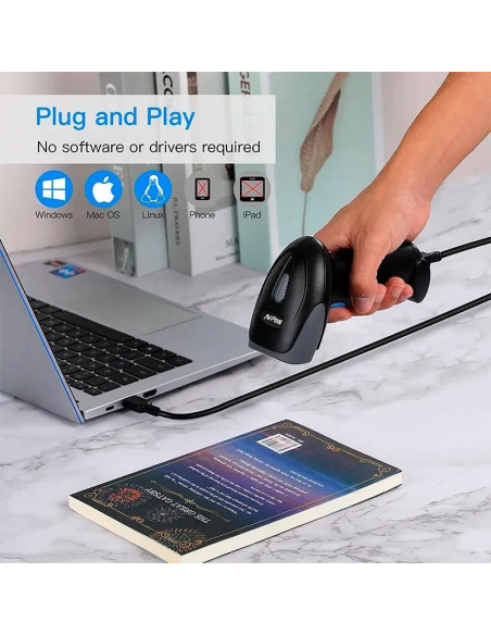 LECTOR AVPOS CODIGOS 2D + QR 920 USB