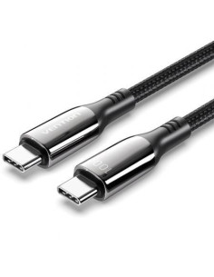CABLE VENTION USB 2.0 USB-C 5A 100W USB-C/M - USB-C/M 2M BLACK