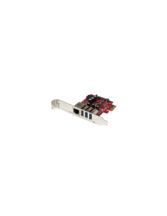 StarTech.com Tarjeta Adaptador de Red Ethernet Gigabit Combo con Hub