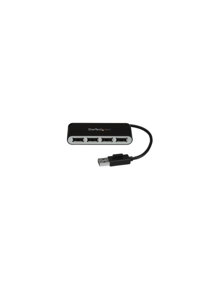 StarTech.com Concentrador Ladrón USB 2.0 de 4 Puertos con Cable