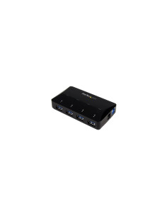 StarTech.com Concentrador USB 3.0 de 4 Puertos - Ladrón con Puertos