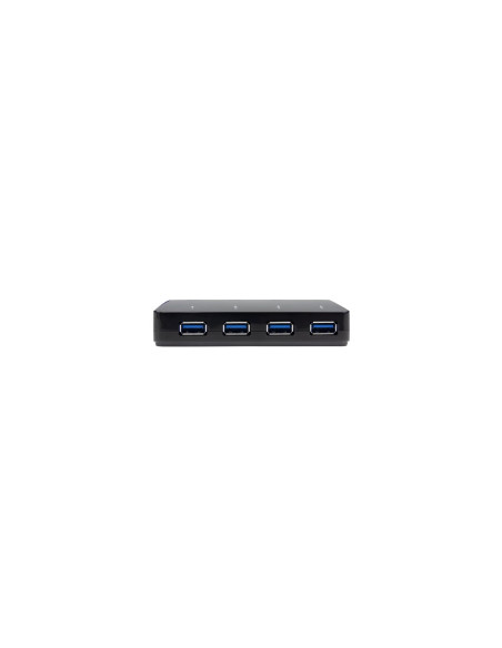 StarTech.com Concentrador USB 3.0 de 4 Puertos - Ladrón con Puertos