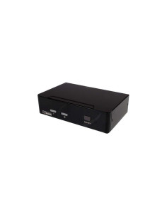 StarTech.com Conmutador Switch KVM - 2 puertos USB 2.0 - Audio VÍ­deo