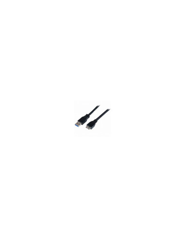 StarTech.com Cable Certificado 1m USB 3.0 Super Speed SS Micro USB B