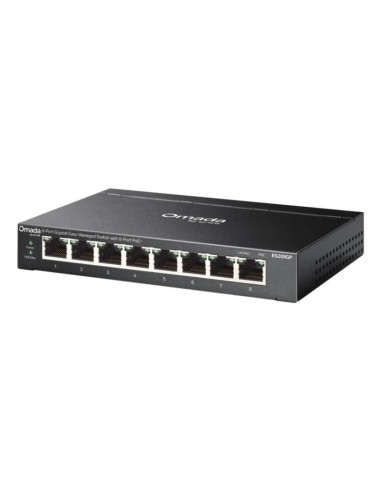 SWITCH TP-LINK ES208GP GIGABIT 8 PUERTOS POE+