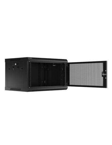 ARMARIO RACK LANBERG MURAL 19 6U 600X450 BLACK