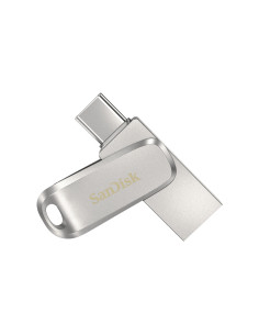SanDisk Ultra Dual Drive Luxe unidad flash USB 512 GB USB Type-A / USB Type-C 3.2 Gen 1 (3.1 Gen 1) Acero inoxidable
