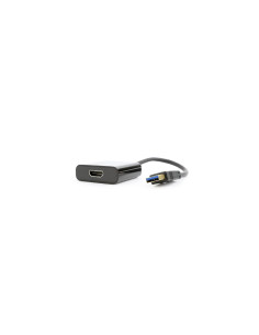 Gembird Adaptador gráfico USB Negro 2