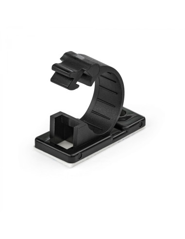 StarTech.com organizador de cables Clip para cable 100 pieza(s) Negro