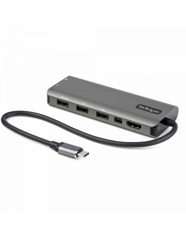 StarTech.com Adaptador Multipuertos USB-C - Docking Station USB Tipo