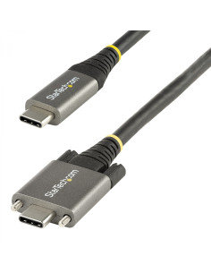 StarTech.com Cable 50cm USB-C con Tornillos Laterales de Fijación -