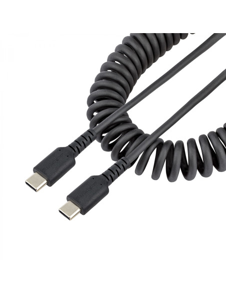 StarTech.com Cable de 1m de Carga USB C a USB C, Cable USB Tipo C