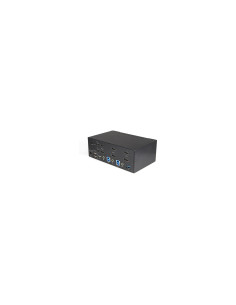 StarTech.com Switch Conmutador KVM de 2 Puertos HDMI 2.0 4K para 2 2