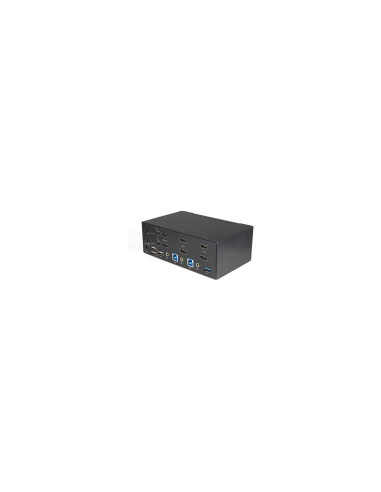 StarTech.com Switch Conmutador KVM de 2 Puertos HDMI 2.0 4K para 2