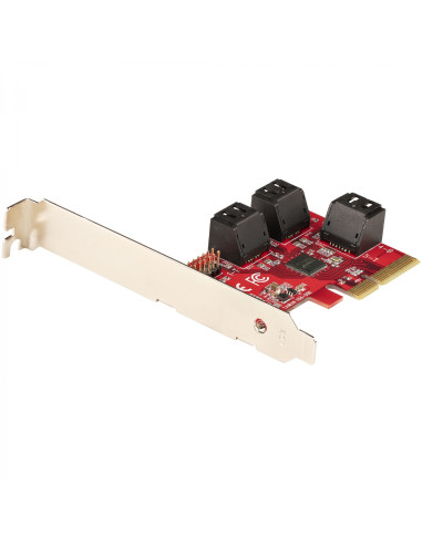 StarTech.com Tarjeta PCIe SATA - Tarjeta Controladora PCI Express de