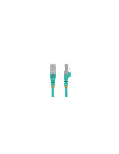 StarTech.com Cable de 1,5m de Red Ethernet CAT6a - Aguamarina - Low