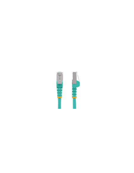 StarTech.com Cable de 2m de Red Ethernet CAT6a - Aguamarina - Low