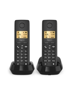 TELEFONO GIGASET BASIC 100 BLACK DUO