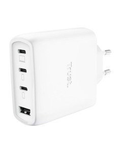 CARGADOR TRUST MAXO 3XUSB-C 1XUSB-A 65W + CABLE USB-C 2M WHITE