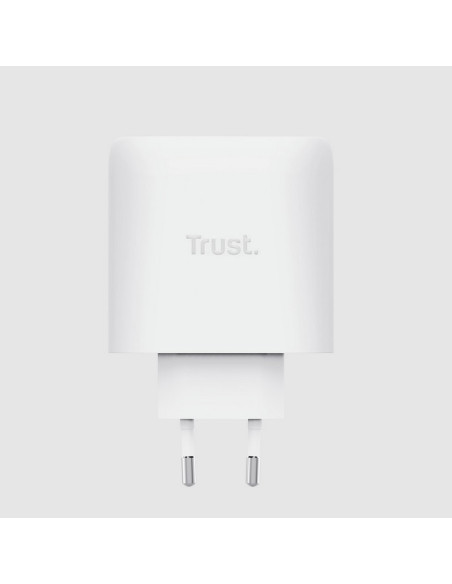 CARGADOR TRUST MAXO 3XUSB-C 1XUSB-A 65W + CABLE USB-C 2M WHITE