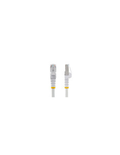 StarTech.com Cable de 7,5m de Red Ethernet CAT6a - Blanco - Low Smoke 2