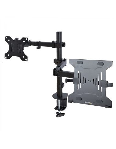 StarTech.com Brazo Soporte Ajustable para Monitor con Bandeja VESA