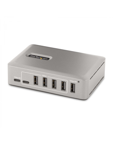 StarTech.com Hub Concentrador USB-C de 10 Puertos - 8x USB-A/2x USB-C