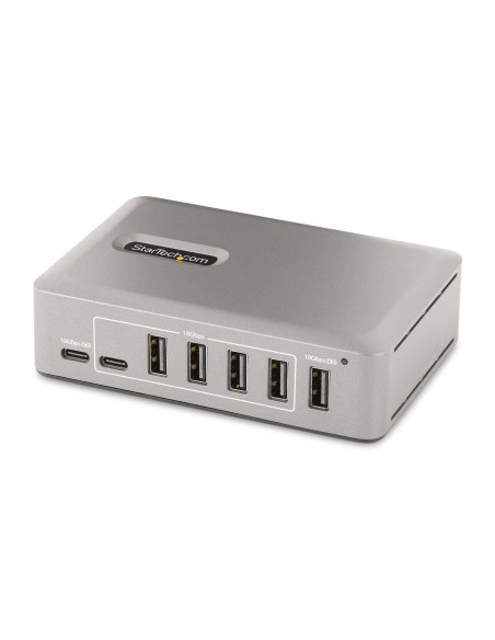 StarTech.com Hub Concentrador USB-C de 10 Puertos - 8x USB-A/2x USB-C
