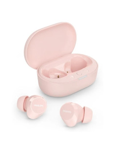 AURICULARES + MICROFONO PHILIPS TAT1209PK WIRELESS 6H ROSE