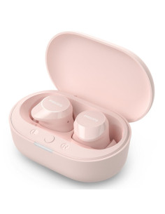 AURICULARES + MICROFONO PHILIPS TAT1209PK WIRELESS 6H ROSE 2