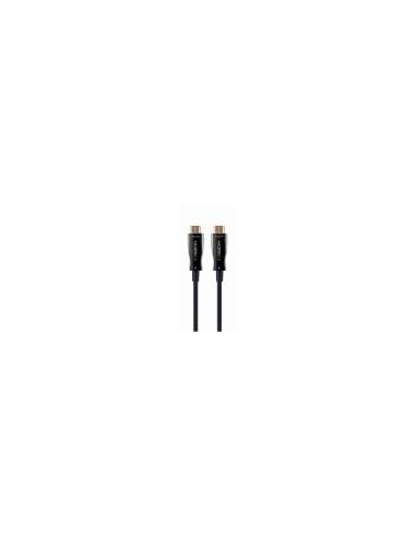 Gembird CCBP-HDMI-AOC-30M-02 cable HDMI HDMI tipo A (Estándar) Negro