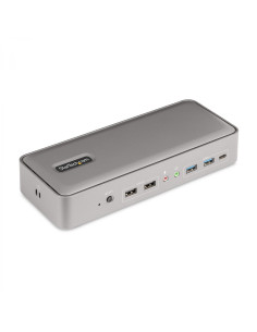 StarTech.com Docking Station KVM USB-C para Portátil - Replicador de