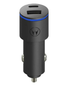 CARGADOR COCHE MOTOROLA TURBOPOWER 45W QUICK CHARGE 3.0 PD USB-A/USB-C