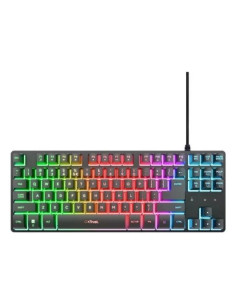 TECLADO TRUST GXT 833 THADO TKL GAMING USB RGB BLACK 2