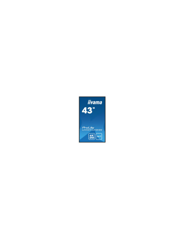 iiyama LH4341UHS-B2 pantalla de señalización 108 cm (42.5") LCD 500