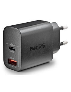 CARGADOR DE PARED NGS ERA GAN USB-C/USB-A 30W BLACK