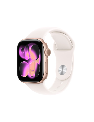 Apple Watch Series 11 OLED 42 mm Digital 374 x 446 Pixeles Pantalla táctil 5G Oro rosa Wifi GPS (satélite)