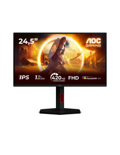 AOC G4 25G4KUR pantalla para PC 62,2 cm (24.5") 1920 x 1080 Pixeles Full HD LED Negro, Rojo