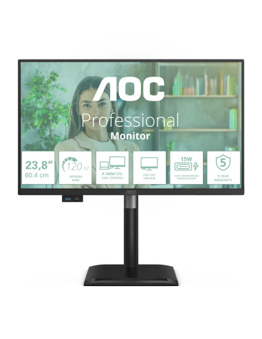 AOC 24P4CV pantalla para PC 60,5 cm (23.8") 1920 x 1080 Pixeles Full