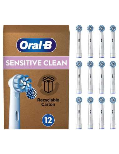 Oral-B Sensitive Clean 12 pieza(s) Blanco