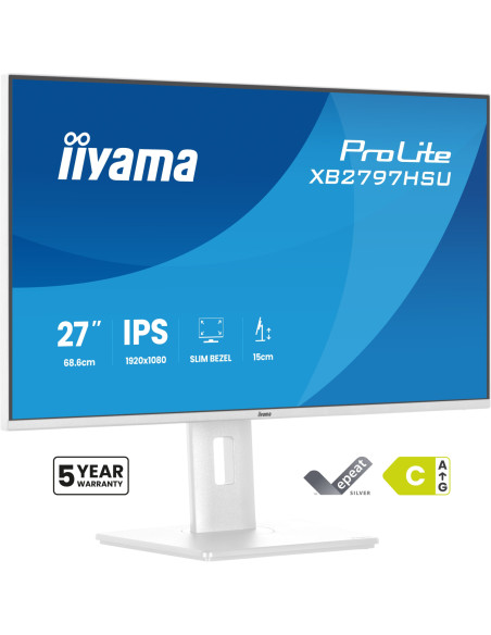 iiyama ProLite XB2797HSU-W1 pantalla para PC 68,6 cm (27") 1920 x