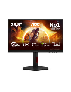AOC G4 24G4ZR pantalla para PC 60,5 cm (23.8") 1920 x 1080 Pixeles Full HD LED Negro, Rojo
