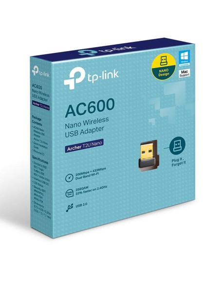 WIRELESS ADAPTADOR TP-LINK ARCHER TX1800U NANO WIFI 6 1201MBPS USB 3.0
