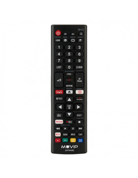 MANDO A DISTANCIA UNIVERSAL TELEVISORES LG MUVIP